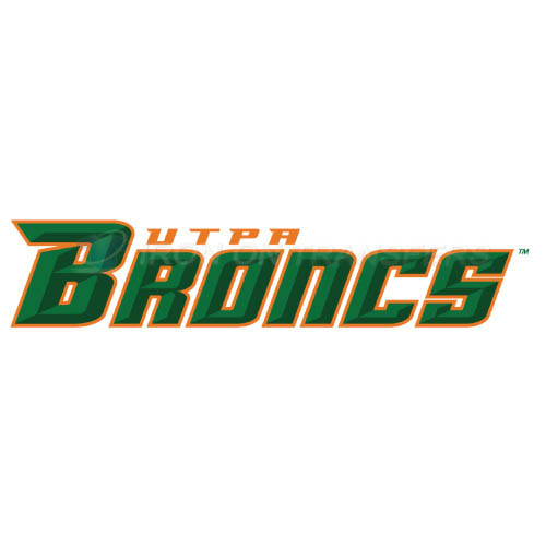 Texas Pan American Broncs Logo T-shirts Iron On Transfers N6526